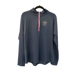 NEW with tags 2025 U.S. Open Walter Hagen Women's XL 1/4 Zip NAVY